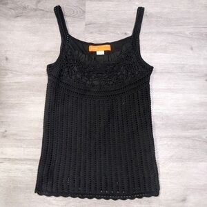 Cynthia Steffe | Black Knit Tank Sz M